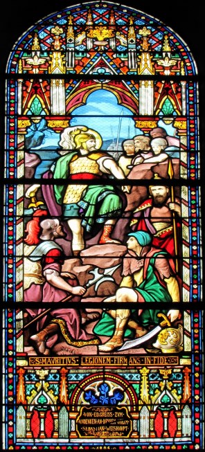 굳은 신앙을 지키는 성 마우리시오와 군인들_photo by Ralph Hammann_in the Church of Saint-Maurice in Mutzig of Alsace_France.jpg
